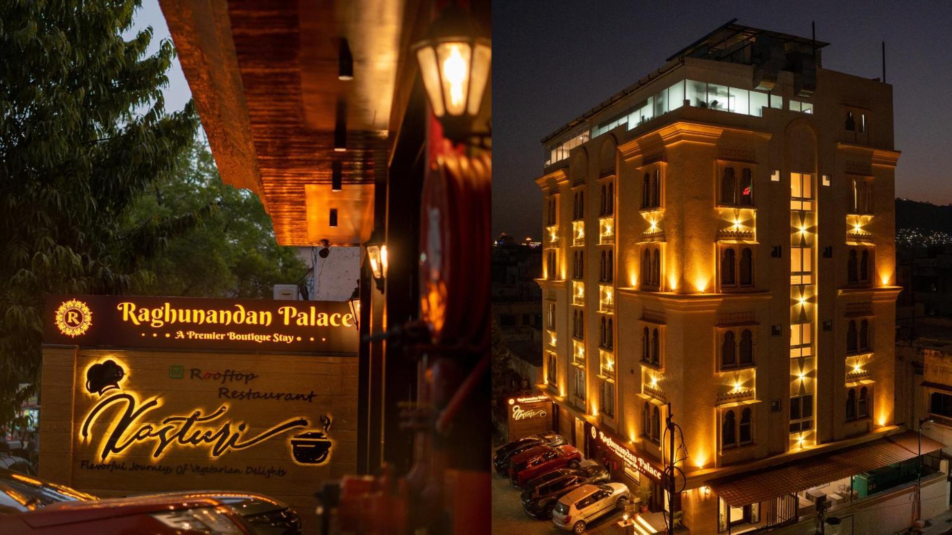 Raghunandan Palace - A Premier Boutique Stay, City Center & 500 Meters From City Railway Station Udaipur Bagian luar foto